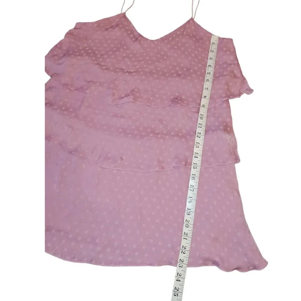 Show Me Your Mumu Suarez Ruffle Dress Primrose Dot Dress S